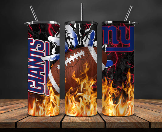 New York Giants  Tumbler Wrap, Fire Hand Tumbler Wrap DS 16