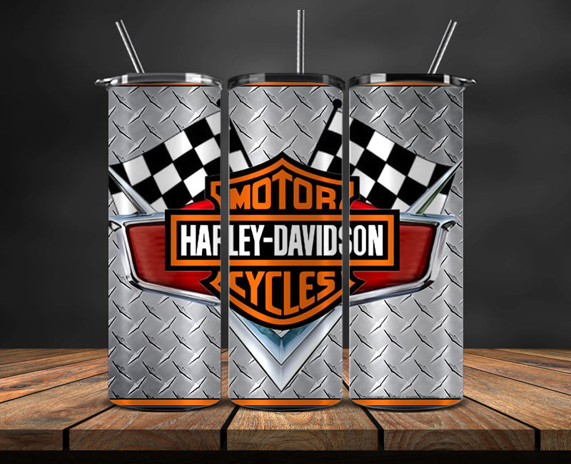 Harley Skinny Tumbler Png, Motor Harley Digital Tumbler Wrap, Moto Tumbler Wrap Design 17