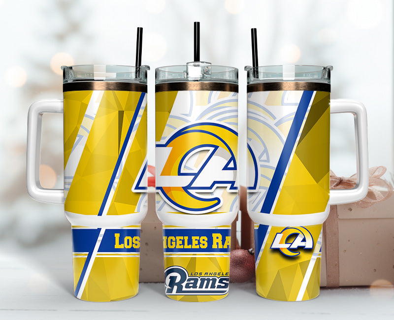 Los Angeles Rams 40oz Tumbler,NFL Tumbler Wrap , 40oz Tumbler Sublimation Png , 40oz Tumbler Wrap 84