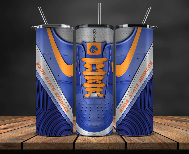 Boise State Broncos Sneaker Tumbler Wrap , College Sneaker Tumbler Wrap 18