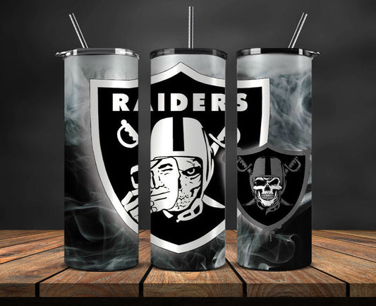 Las Vegas Raiders Tumbler Wrap, American Football Tumbler PNG - 19