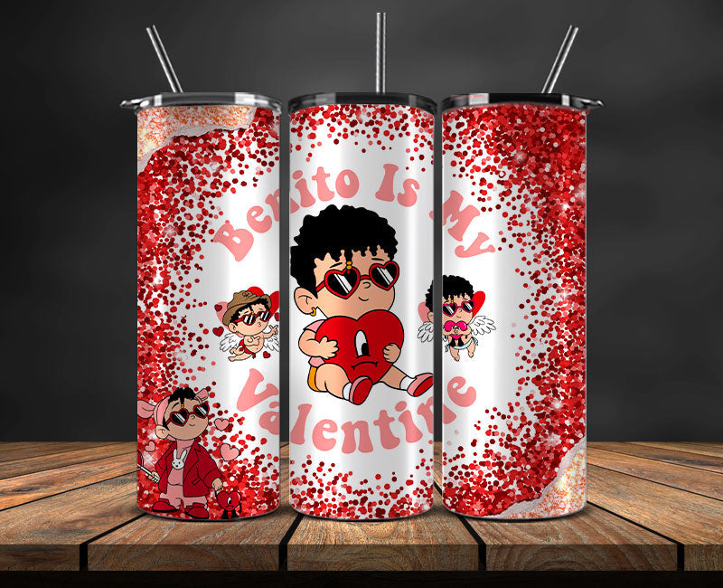 Valentine Tumbler Wrap ,Valentine Tumbler  01