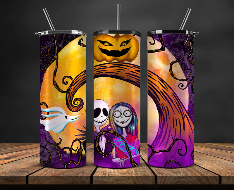 Nightmare Before Christmas , Jack Skellington Tumbler Png,Tumbler Wrap,Halloween Tumbler Wrap 20