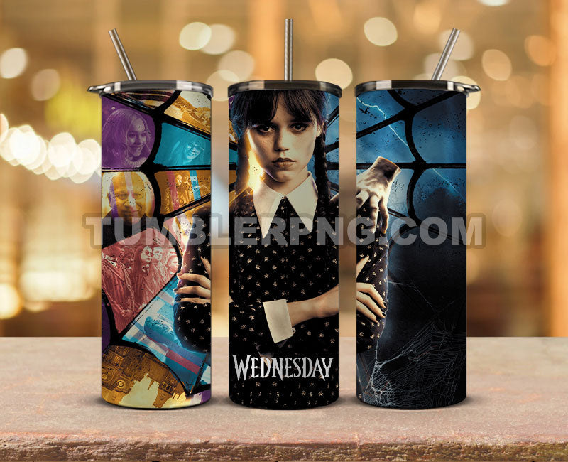 Wednesday Tumble Wrap ,  Trending Tumbler Wrap 08