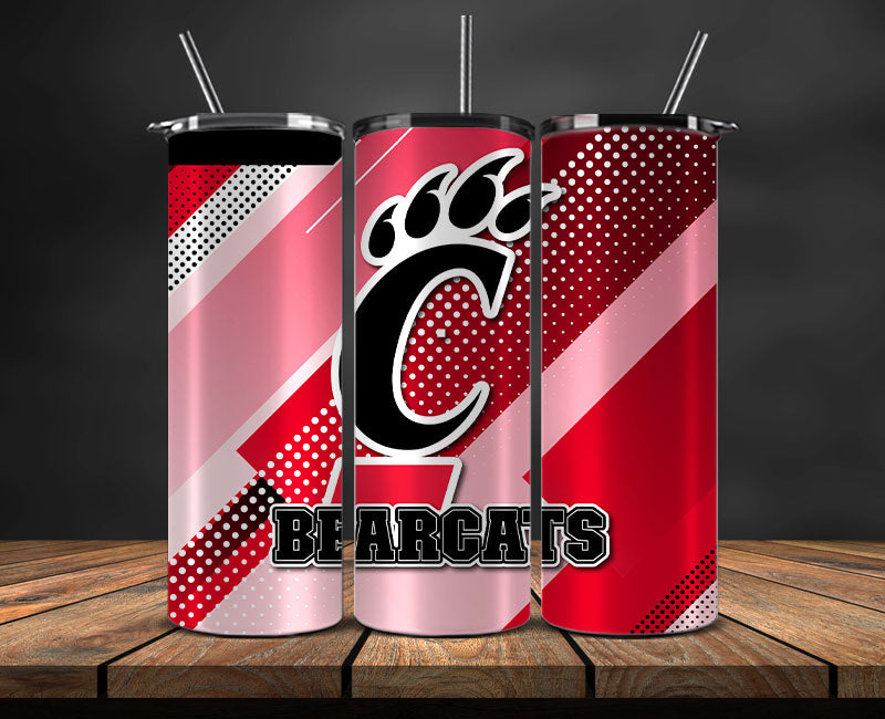 Bearcats Logo 20 oz Tumbler Png ,College Football 20 Oz Tumbler Wrap 21