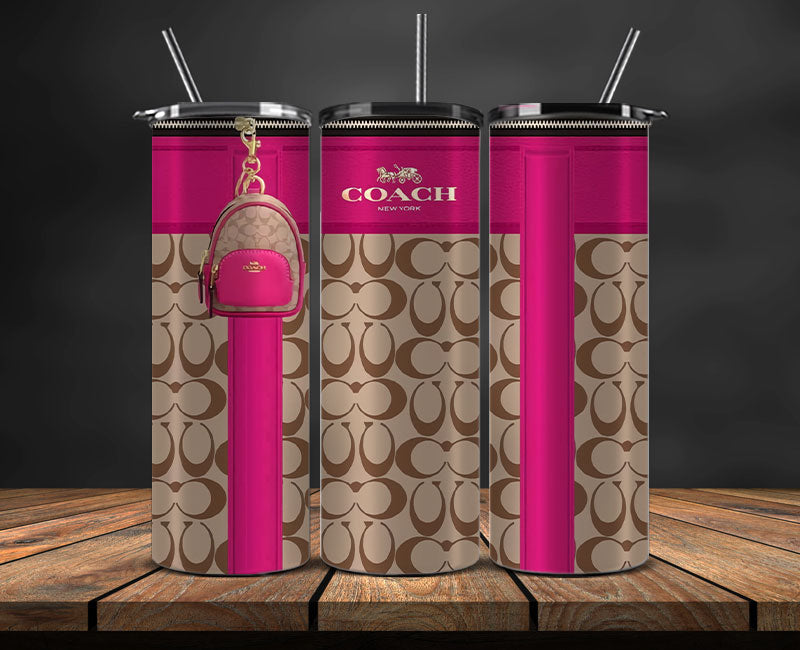 Coach Tumbler Wrap, Coach Tumbler Png ,Luxury Logo Fashion Png 21