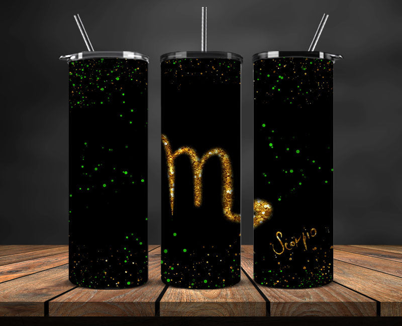 Zodiac Skinny Tumbler , Zodiac Tumbler Wrap Template 22