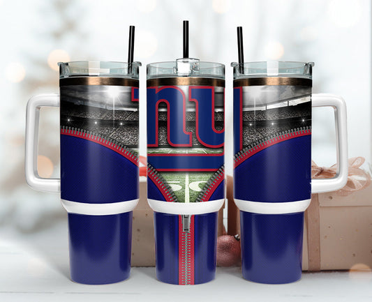 New York Giants  40oz Tumbler,NFL Tumbler Wrap , 40oz Tumbler Sublimation Png , 40oz Tumbler Wrap 56