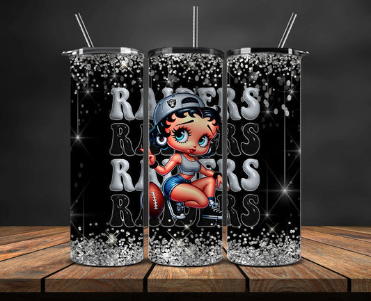 Las Vegas Raiders Tumbler Wraps, NFL Tumbler Wrap By AI, AI Tumbler Wrap 23