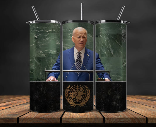 Joe Biden 2024 Tumbler Wrap,Joe Biden 2024 ,Presidential Election 2024 ,Race To The White House 23