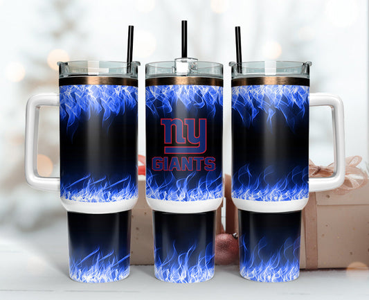 New York Giants 40oz Tumbler,NFL Tumbler 40oz, 40oz Tumbler Sublimation Png , 40oz Tumbler Wrap 24