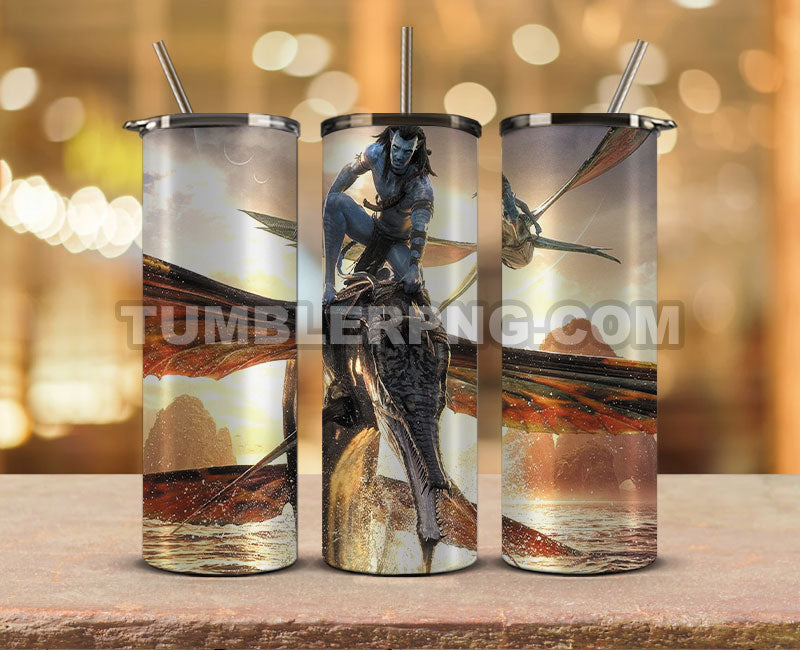 Avatar Tumbler Wrap,Avatar 20oz Tumbler Movies, Skinny Tumbler 20oz, Avatar 2 Png,The Way of Water Png, Trending Tumbler Wrap 24