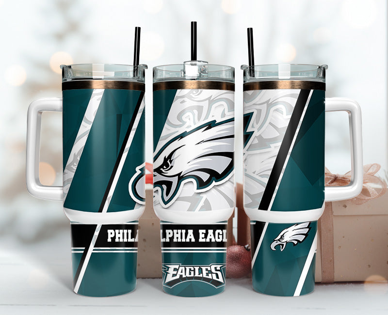 Philadelphia Eagles 40oz Tumbler,NFL Tumbler Wrap , 40oz Tumbler Sublimation Png , 40oz Tumbler Wrap 91