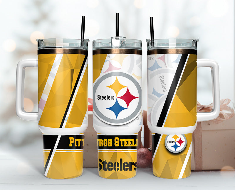 Pittsburgh Steelers 40oz Tumbler,NFL Tumbler Wrap , 40oz Tumbler Sublimation Png , 40oz Tumbler Wrap 92