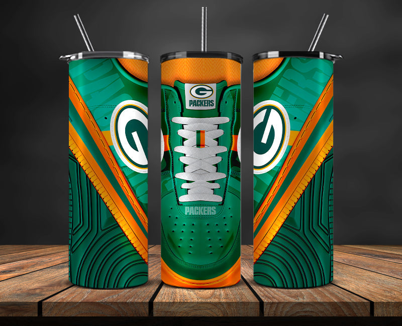 Green Bay Packers Tumbler Wrap, NFL Sneaker Tumbler Wrap  26