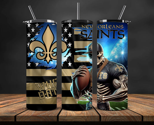 New Orleans Saints Tumbler, Saints Logo, Mascot Football Png 26