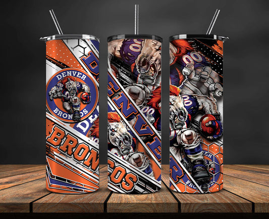 Team  Broncos Football Png, Football Tumbler Png  , Sport Tumbler Wrap 27