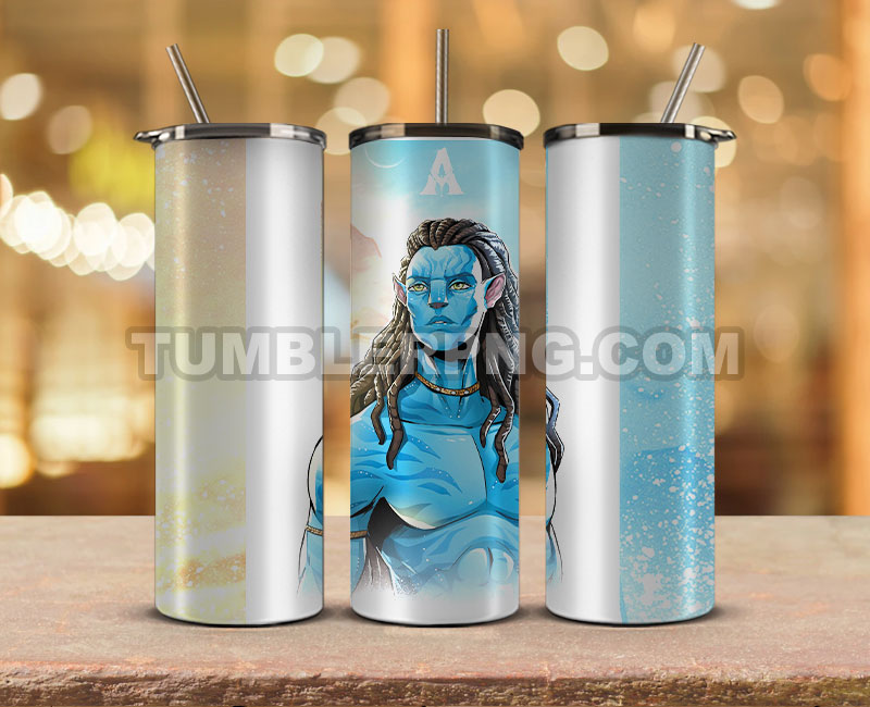 Avatar Tumbler Wrap,Avatar 20oz Tumbler Movies, Skinny Tumbler 20oz, Avatar 2 Png,The Way of Water Png, Trending Tumbler Wrap 27