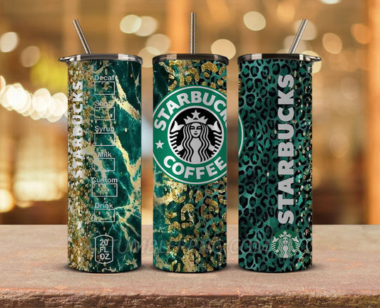 Starbucks Tumbler Png, Starbucks Glitter Sublimation, Skinny Tumbler 20oz, Skinny Starbucks 28