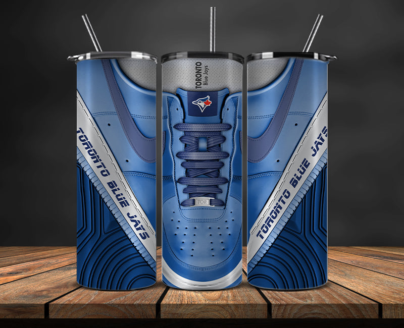 Toronto Blue Jays Tumbler Wrap, MLB Sneaker Tumbler Wrap 28