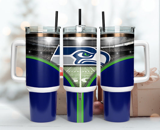 Seattle Seahawks 40oz Tumbler,NFL Tumbler Wrap , 40oz Tumbler Sublimation Png , 40oz Tumbler Wrap 61