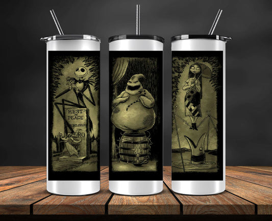 Nightmare Before Christmas , Jack Skellington Tumbler Png,Tumbler Wrap,Halloween Tumbler Wrap 29