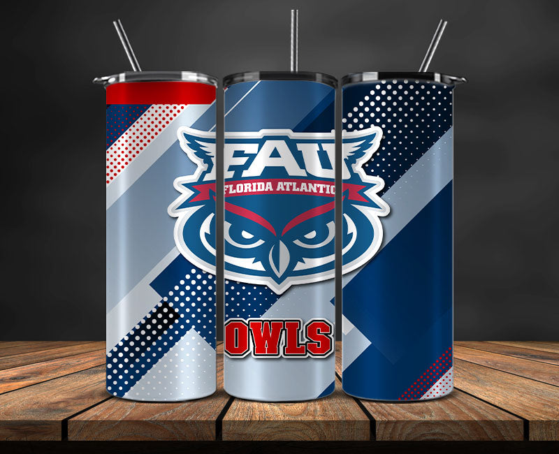 Florida Atlantic Logo 20 oz Tumbler Png ,College Football 20 Oz Tumbler Wrap 29