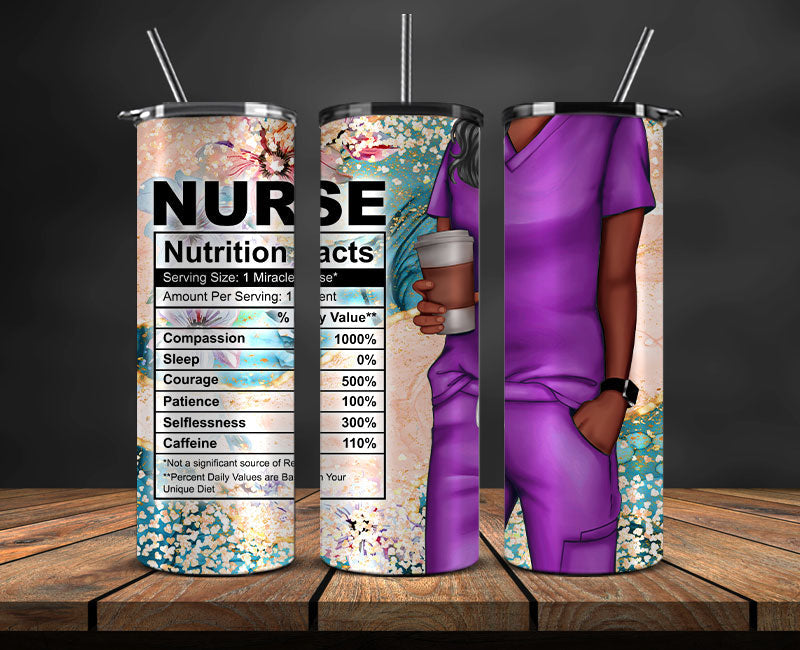 Nurse 20oz Tumbler PNG, Nurse Tumbler Png Nurse Tumbler Wrap,Gift For Nurse 02