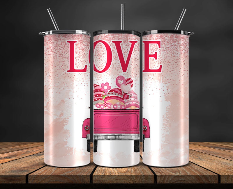 Valentine Tumbler Wrap ,Valentine Tumbler  02