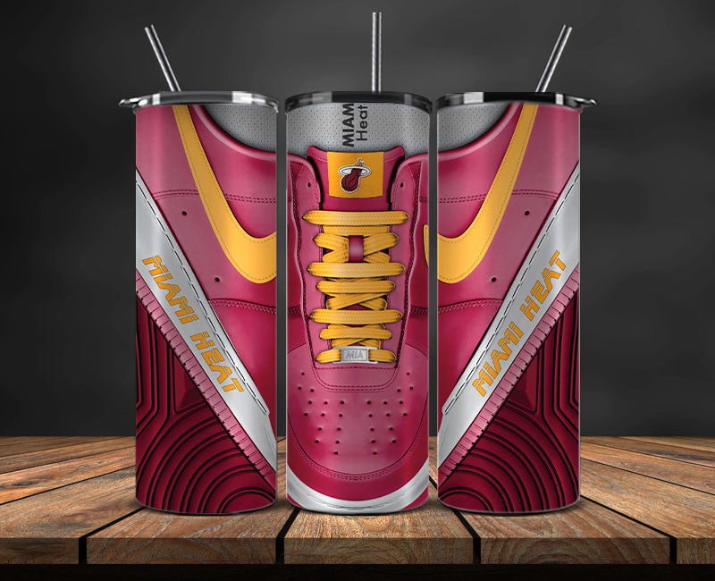 Miami Heat Tumbler Wrap, NBA Sneaker Tumbler Wrap 30