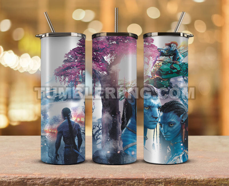 Avatar Tumbler Wrap,Avatar 20oz Tumbler Movies, Skinny Tumbler 20oz, Avatar 2 Png,The Way of Water Png, Trending Tumbler Wrap 30