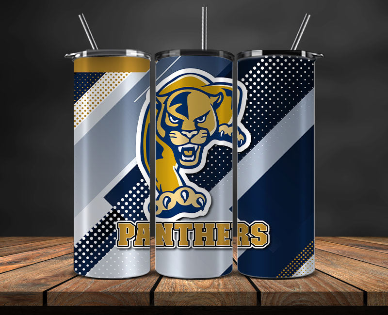 Panther Logo 20 oz Tumbler Png ,College Football 20 Oz Tumbler Wrap 31