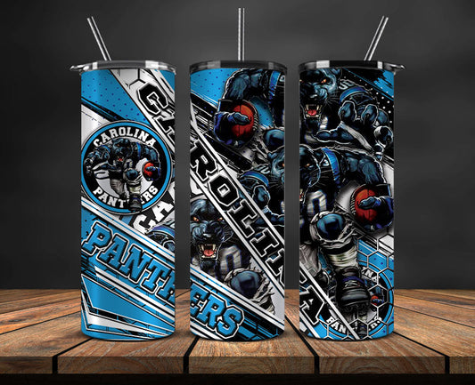 Panthers Football Png, Football Tumbler Png , Sport Tumbler Wrap 32