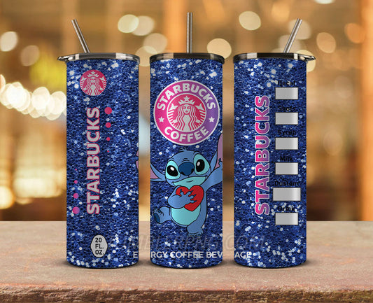 Starbucks Tumbler Png, Starbucks Glitter Sublimation, Skinny Tumbler 20oz, Skinny Starbucks 34