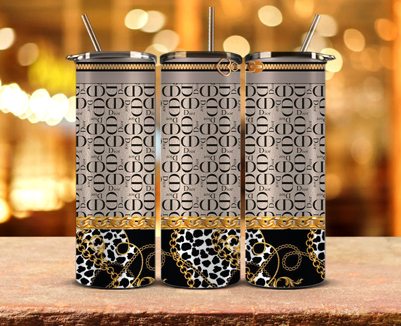 Dior  Tumbler Wrap, Dior Tumbler Png, Dior Logo,Luxury Logo Brand 35