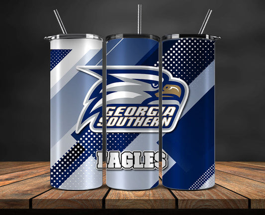 Georgia Southern Lagles Logo 20 oz Tumbler Png ,College Football 20 Oz Tumbler Wrap 35