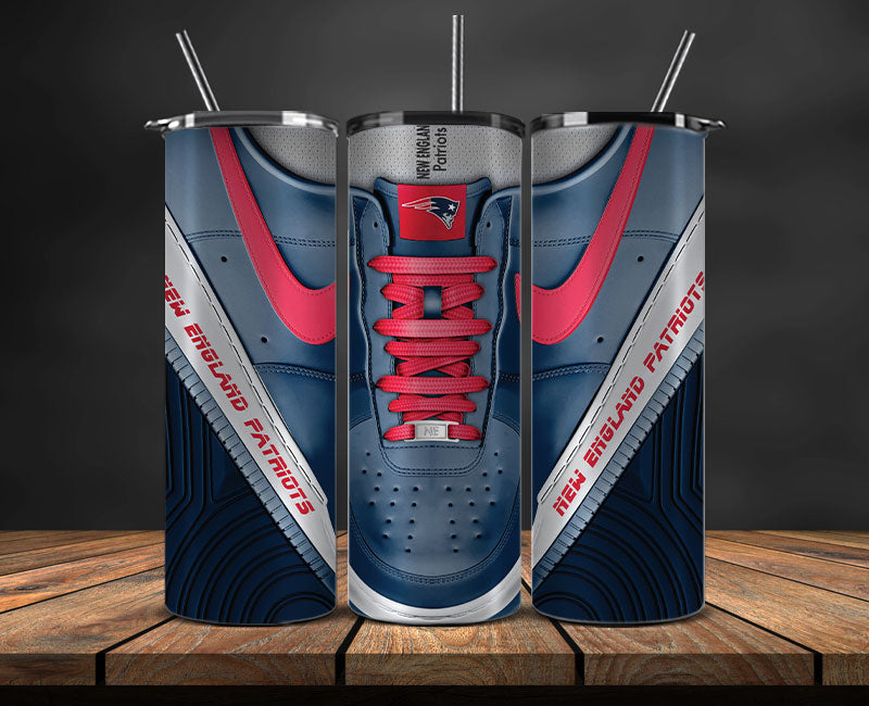 New England Patriots Tumbler Wrap, NFL Sneaker Tumbler Wrap  37