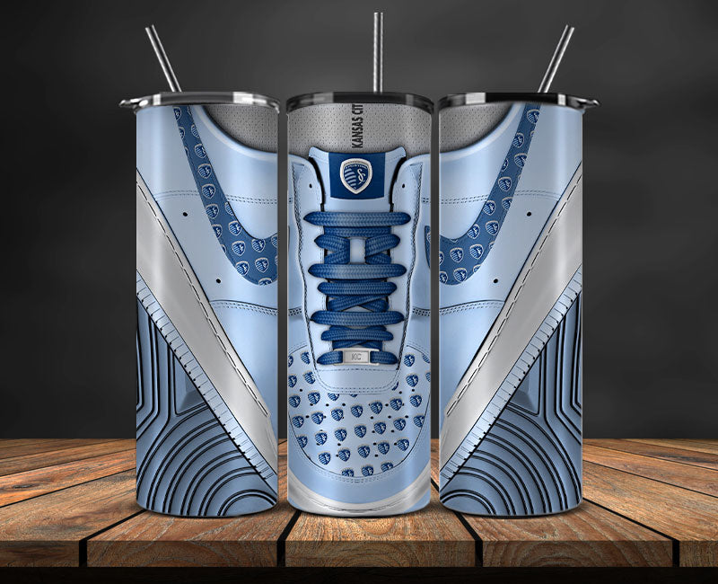 Sporting Kansas City Tumbler Wrap, MLS Sneakers Tumbler Wrap 38