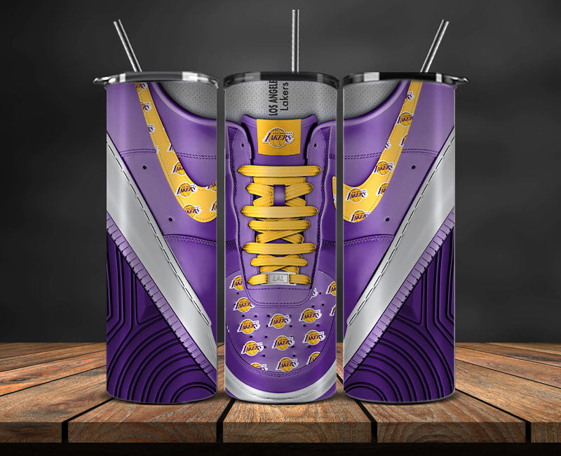 Los Angeles Lakers Tumbler Wrap, NBA Sneaker Tumbler Wrap 38