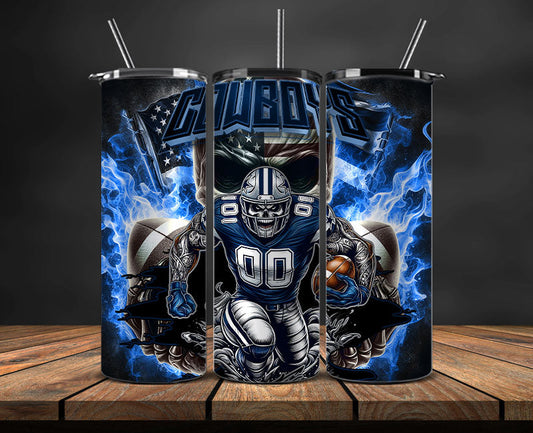 Indianapolis Colts Fire Tumbler Wraps,NFL Tumbler Wrap By AI, AI Tumbler Design 41