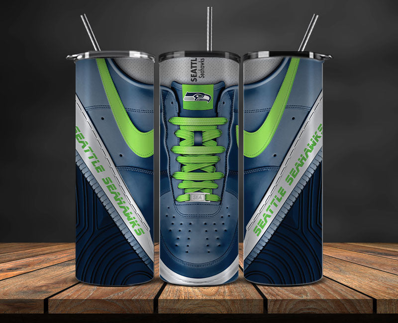 Seattle Seahawks Tumbler Wrap, NFL Sneaker Tumbler Wrap  41