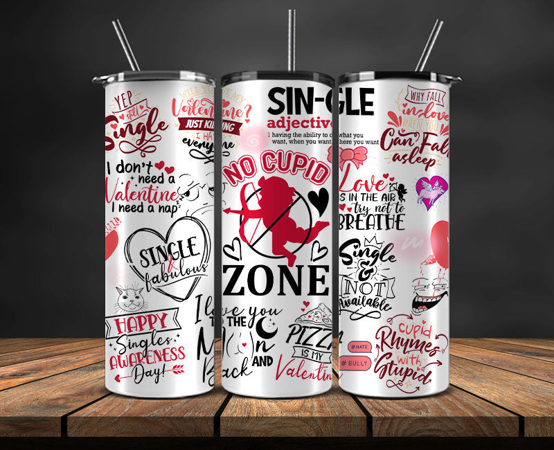 Valentine Tumbler Wrap ,Valentine Tumbler  41