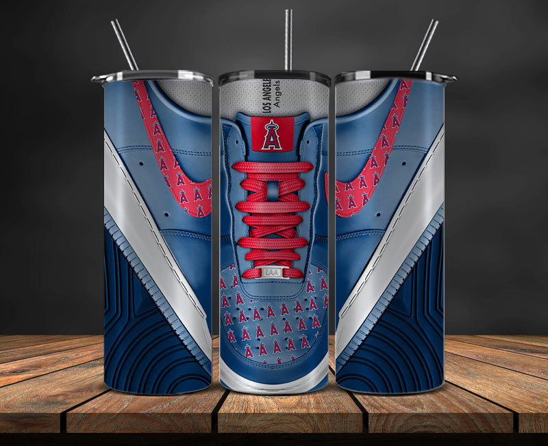 Los Angeles Angels Tumbler Wrap , MLB Sneaker Tumbler Wrap 41