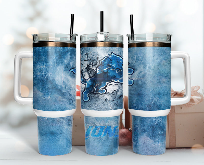 Detroit Lions Tumbler 40oz Png,  40oz Tumbler Skinny  43