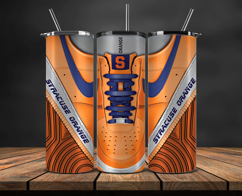 Syracuse Orange Sneaker Tumbler Wrap , College Sneaker Tumbler Wrap 43