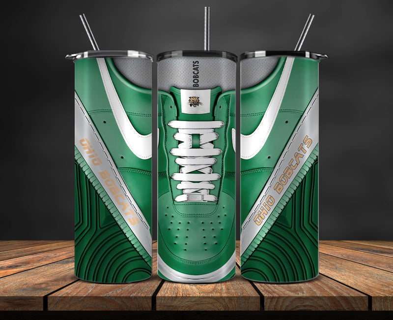 Ohio Bobcats Sneaker Tumbler Wrap , College Sneaker Tumbler Wrap 45