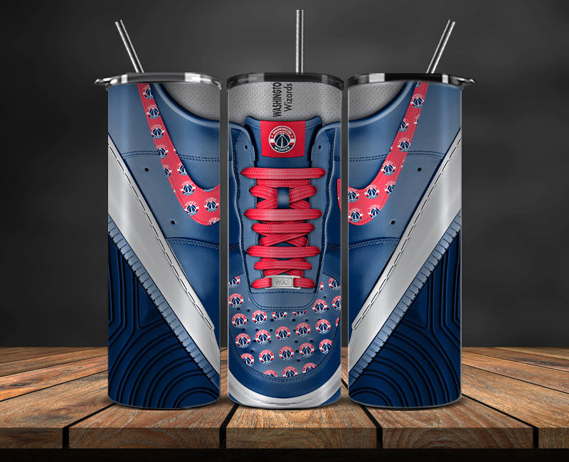 Washington Wizards Tumbler Wrap, NBA Sneaker Tumbler Wrap 45