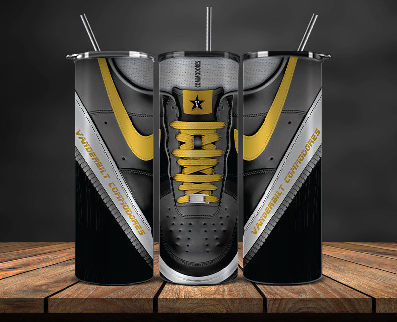 Vanderbilt Commodores Sneaker Tumbler Wrap , College Sneaker Tumbler Wrap 48