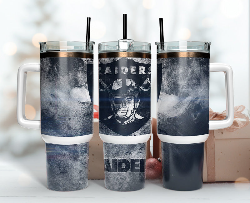 Las Vegas Raiders Tumbler 40oz Png,  40oz Tumbler Skinny  49