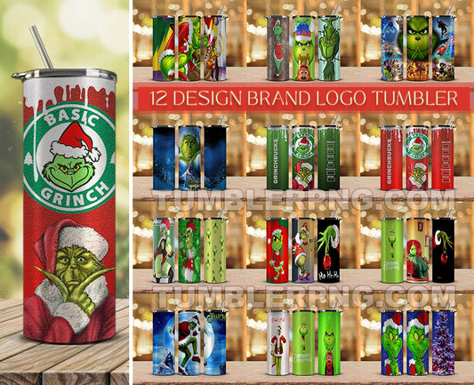 Bundle Christmas Tumbler Wraps, Christmas Tumbler Design 18